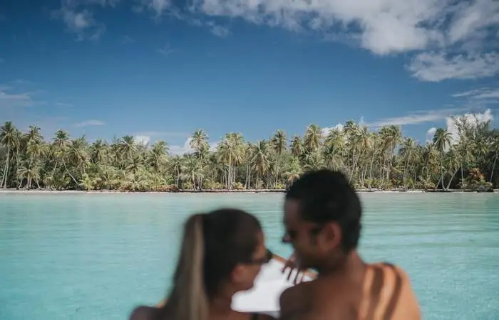 Fruits frais lors d’un tour sur le lagon de Bora Bora