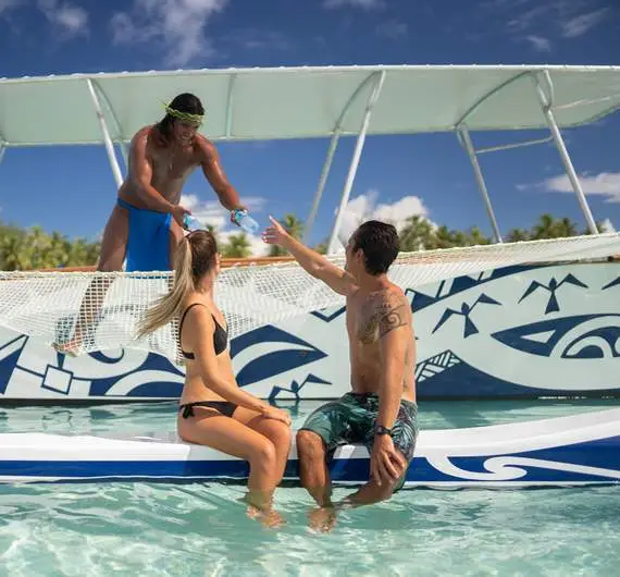 Tour sur le lagon avec déjeuner sur le motu à Bora Bora