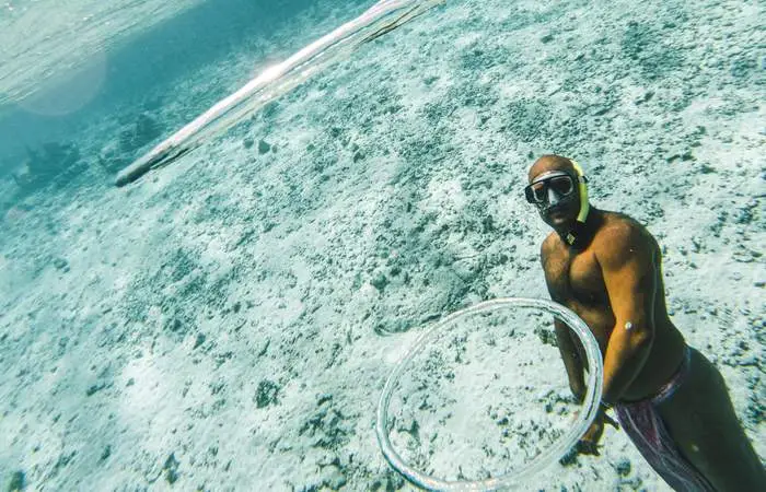Snorkeling dans le lagon de Bora Bora