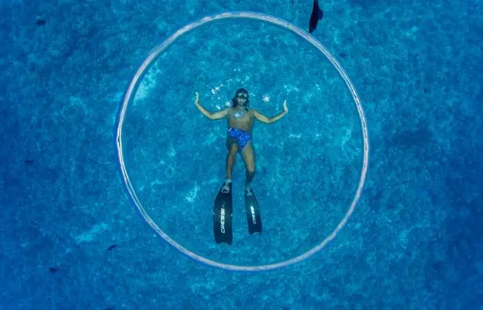 Snorkeling dans le lagon de Bora Bora
