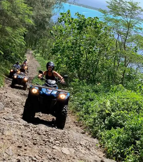 Combo en groupe : bateau & quad