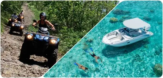 Combo bateau et quad