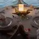 Dîner sur le motu à Bora Bora