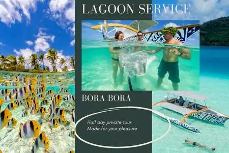 Tour privé en demi-journée à Bora Bora